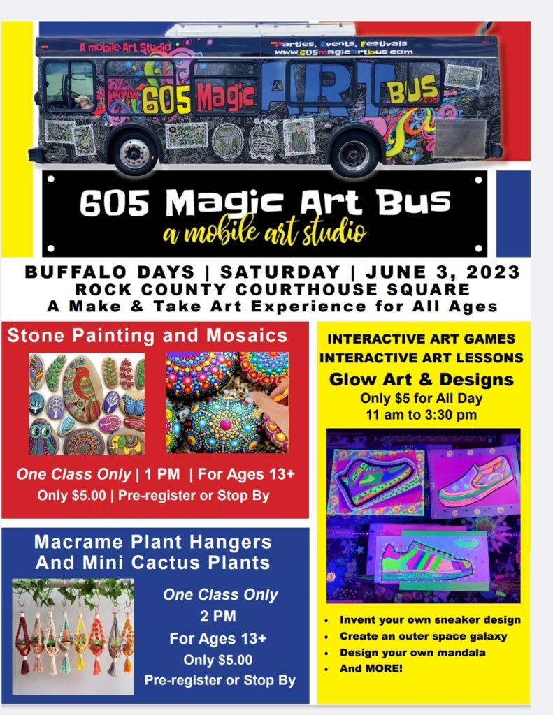 Magic Bus Activity Class Classes – 605 Magic Art Bus